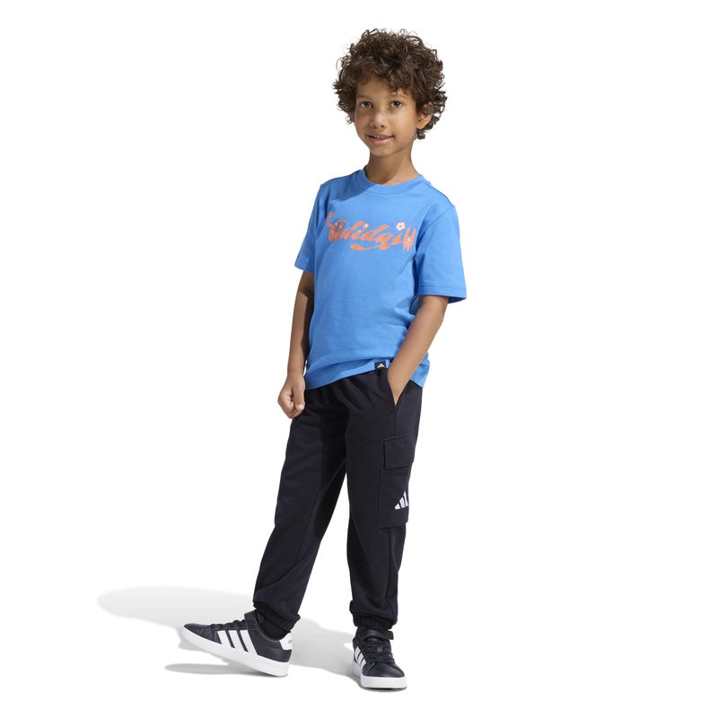 adidas Little Kids Tiro_Nster Graphic T-Shirt - Image 5