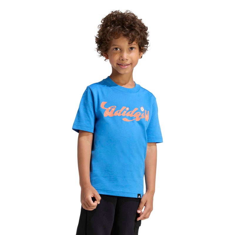 adidas Little Kids Tiro_Nster Graphic T-Shirt - Image 2