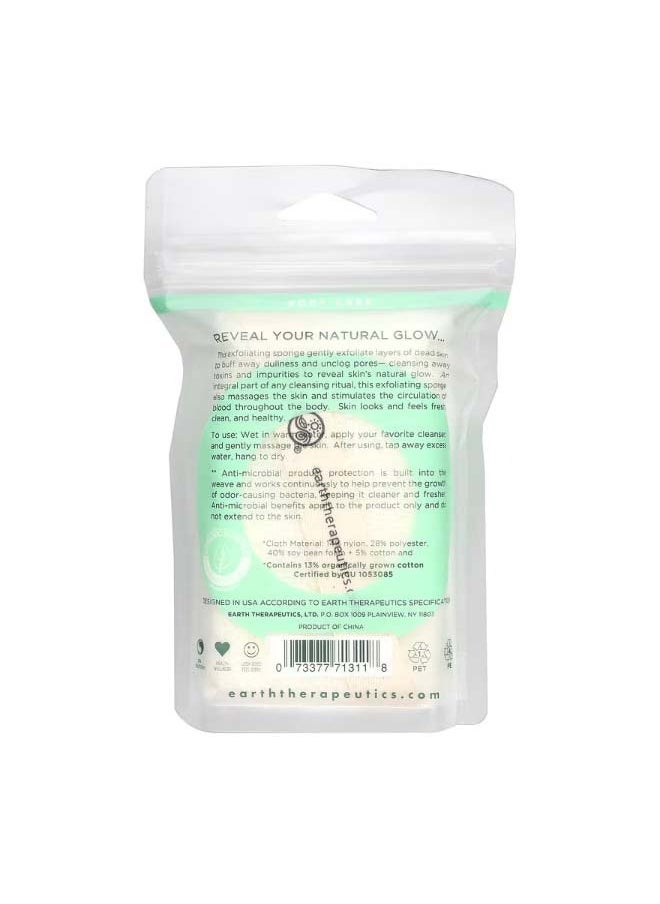 Earth Therapeutics Exfoliating Hydro Sponge Rectangular 1 Sponge  - Image 2