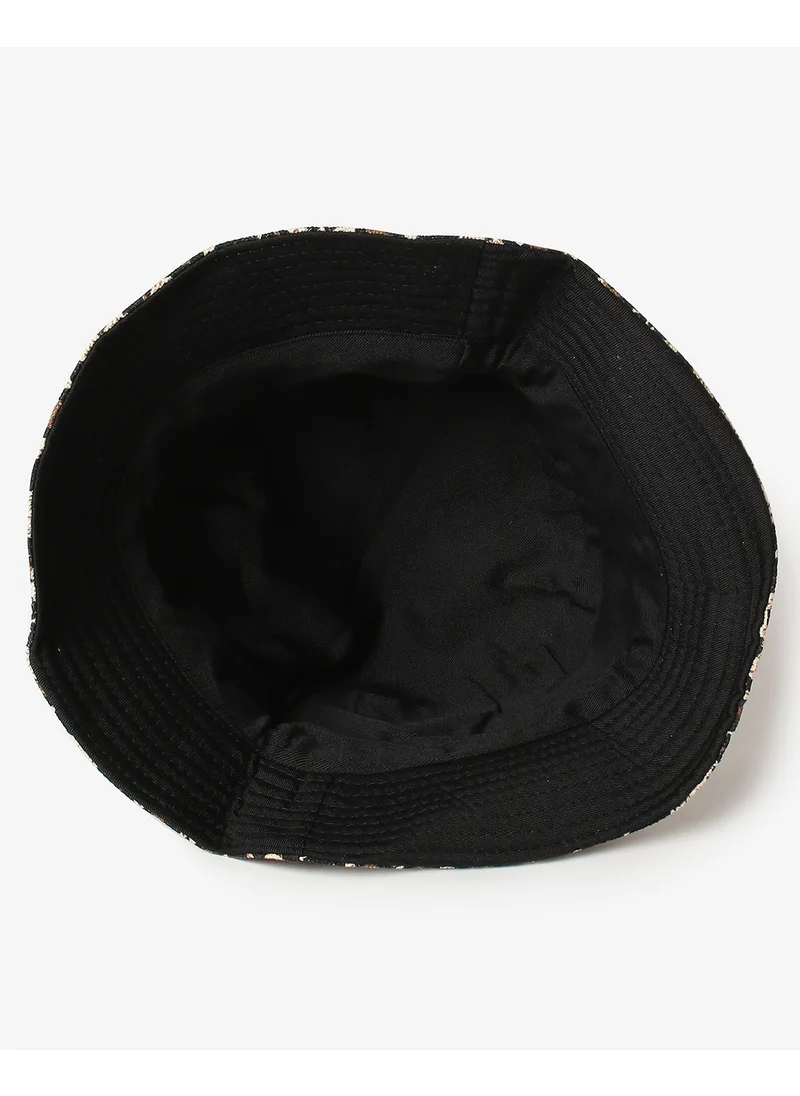 Haute Sauce Stylish Animal Print Bucket Hat