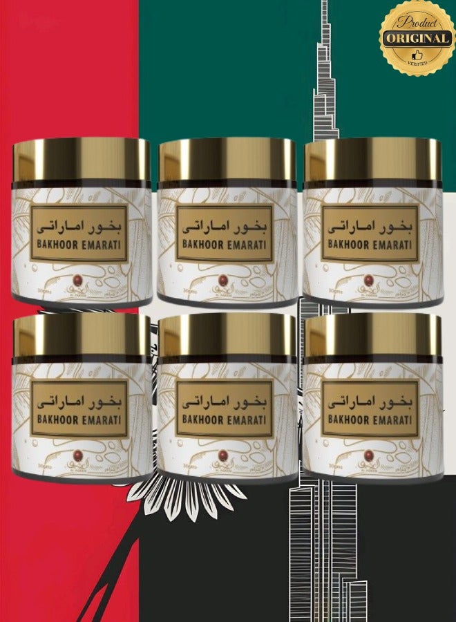 Bakhoor 6 Pieces Bakhoor Kuwati 30g - Image 1