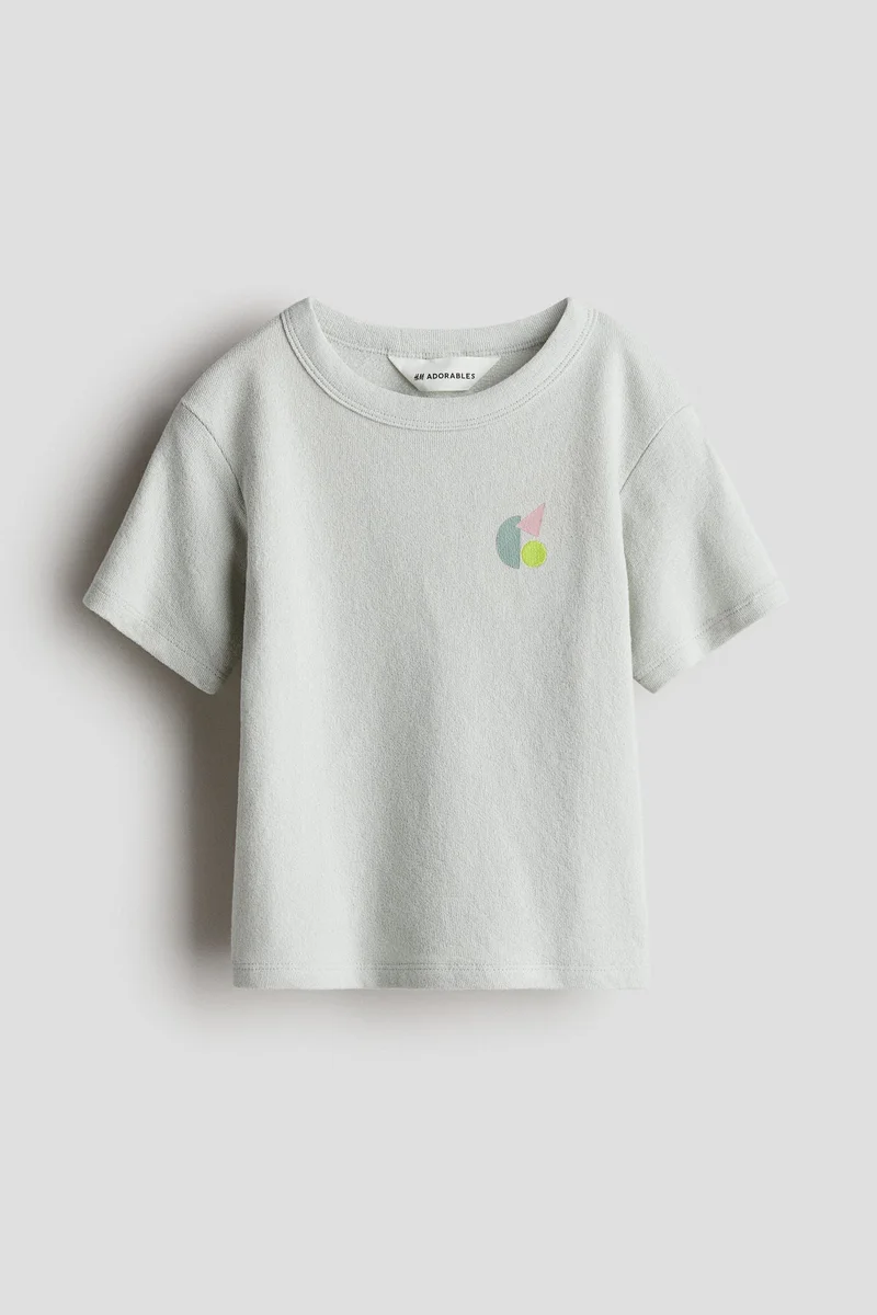 H&M Cotton terry T-shirt