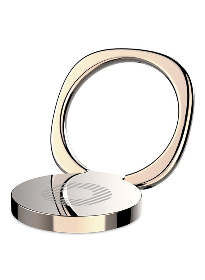 Privity Ring Phone Stand Finger Grip Holder Car Mount Buckle Bracket Gold
