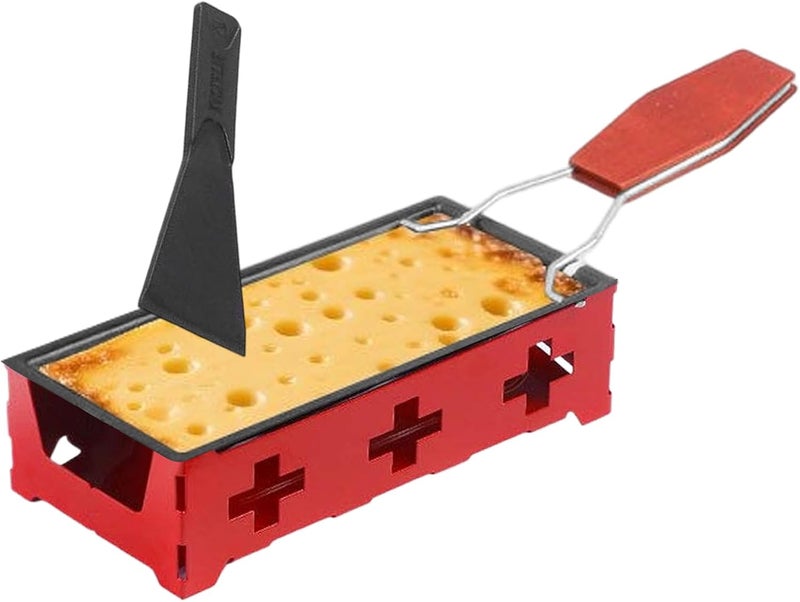 Mini Grill Cheese Raclette | Kitchen Grilling Tool,Candlelight Cheese Melter Pan | for Barbecue Home Kitchen Dorm Party Yard Backyard Camping Picnic Patio - Image 1