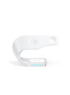 Generic Magnetic Wireless Charger Stand Quick Charging Dock For IPhone13 12 iWatchS1-7 SE Air Pods  - Image 1