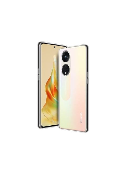 For Oppo Reno 8T (5G) HD Transparent Tpu Silicone Back Cover , Anti Yellowing And High Protective From Shocks Compatible For Oppo Reno 8T (5G) (6.7') (Transparent)