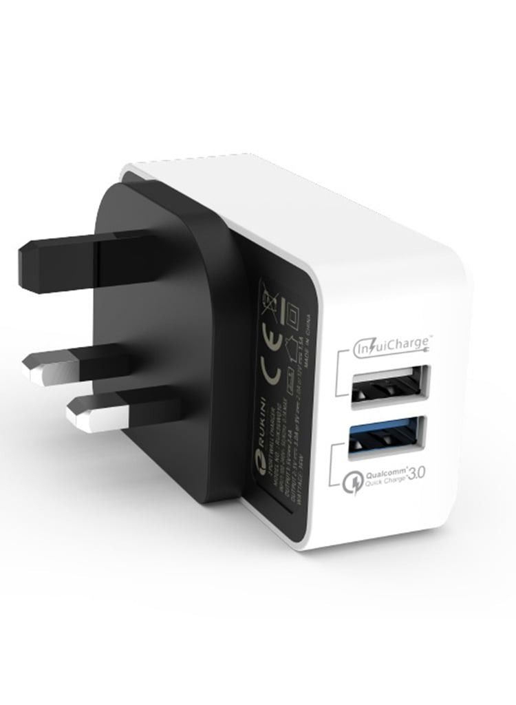 RUKINI DUAL USB POWER ADAPTER 30W - Image 2