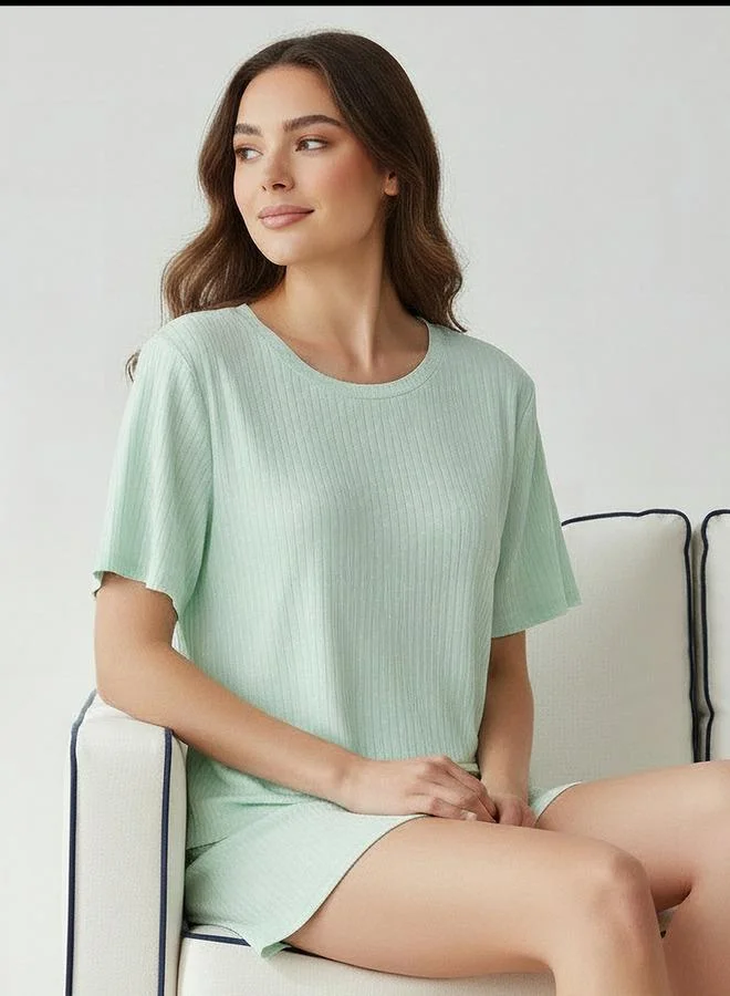 سبلاش فيڤ Floral Print Pyjama Set T-shirt