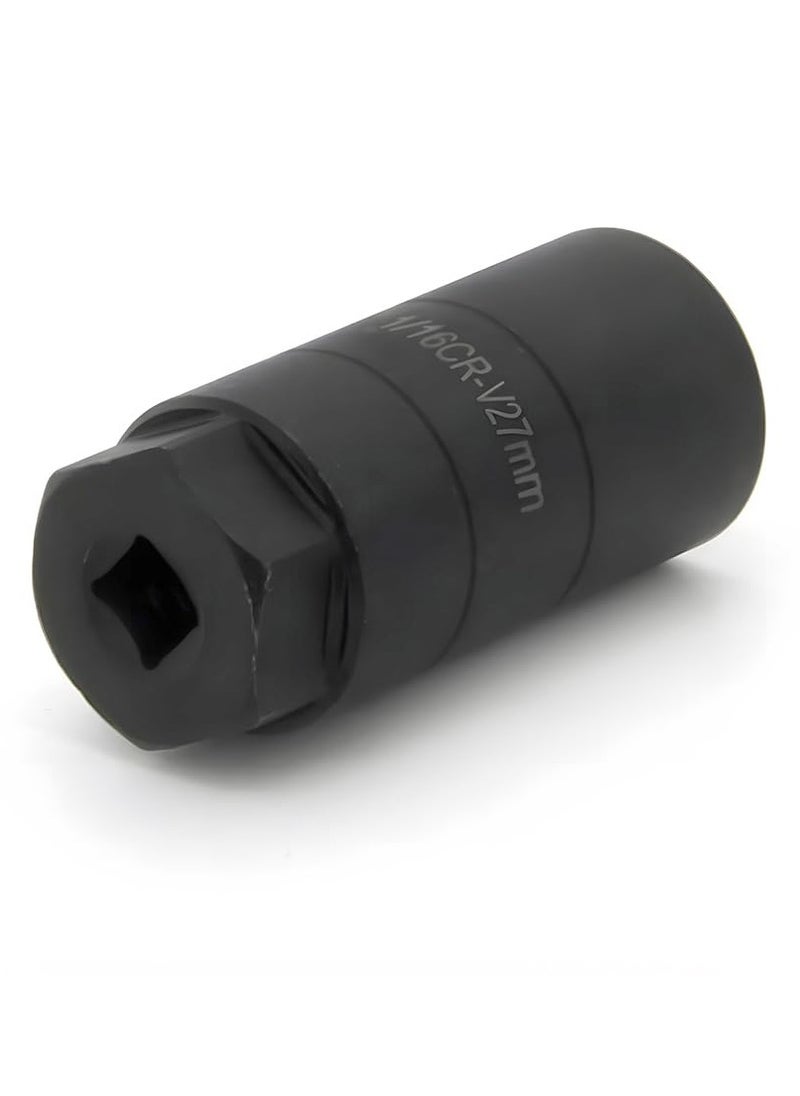 Excefore - Oil Pressure Switch Socket, 3/8" Drive or 1 1/8" hex, Oil Pressure Sending Unit Fits 1 1/16" Switches, Up to 2 5/8" Long, Oil Pressure Switches, Oil Pressure Sending Socket - Image 1