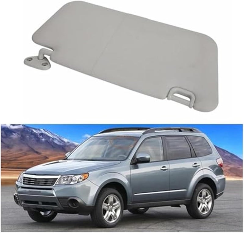 QASULER Gray Sunvisor for Subaru Forester 2009-2013 - Image 4