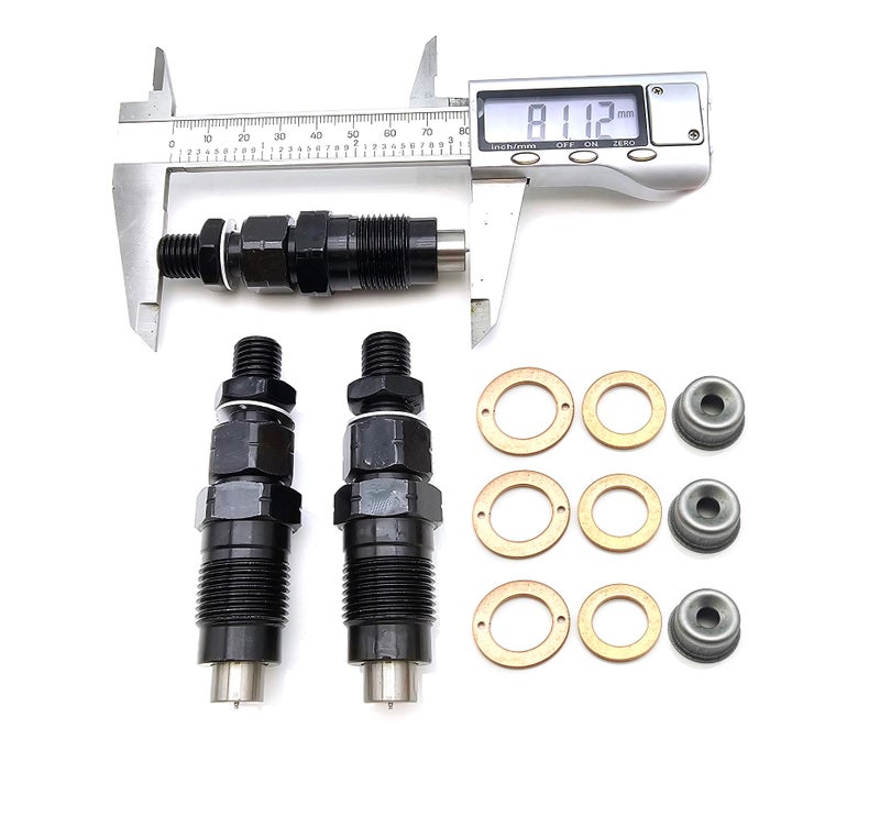 Kridets 3PCS Fuel Injector Seal Kit With Heat Shield 131406360 SBA131406360 17033422 for Ford New Holland C175 L160 L170 L175 L565 LS160 LS170 LX665 1320 1520 1530 1620 1630 TC33D TC35 TC45 N844 - Image 2