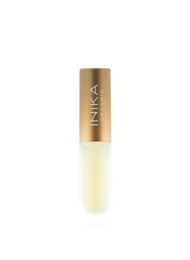 INIKA Organic Lip Oil | Bakuchiol, Squalane + Collagen in a Glossy Finish. Luxuriously Smoothing & Hydrating Lipgloss. Natural, Vegan. 0.16 Fl oz (Clear) - Image 1