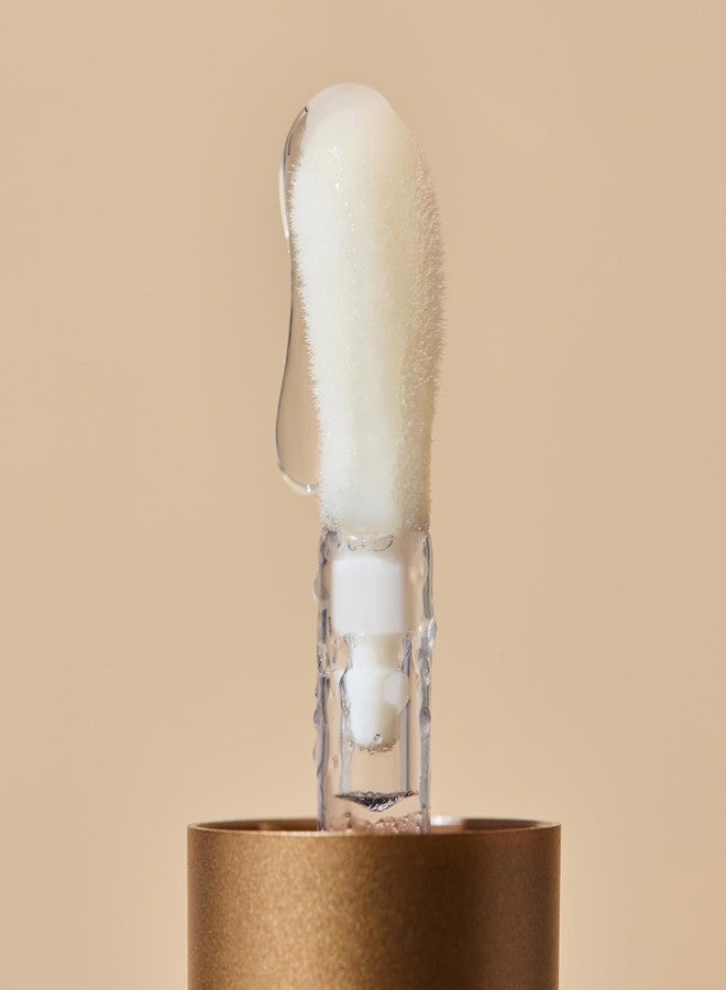 INIKA Organic Lip Oil | Bakuchiol, Squalane + Collagen in a Glossy Finish. Luxuriously Smoothing & Hydrating Lipgloss. Natural, Vegan. 0.16 Fl oz (Clear) - Image 2
