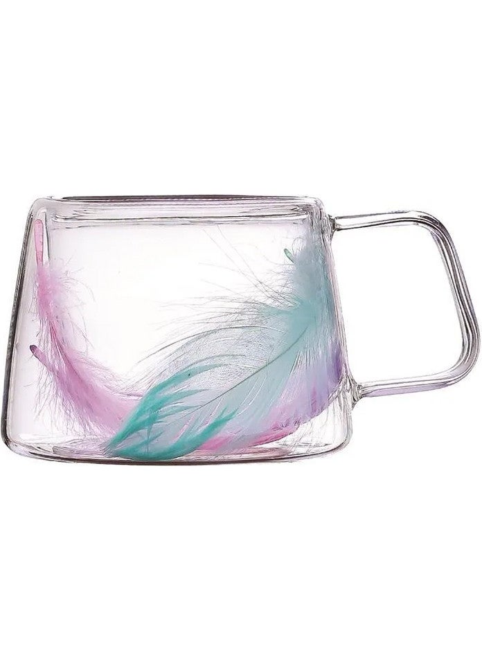 PEROTTI double Feather Double Walled Mug 200 ml  - Image 3