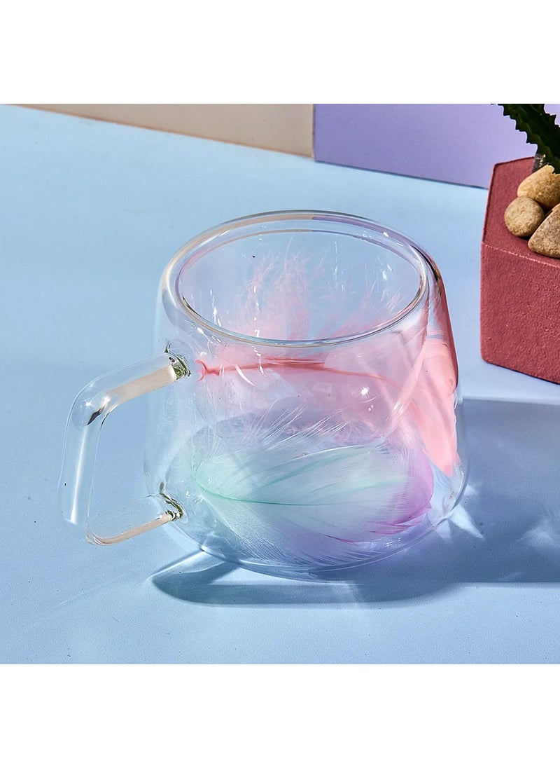 PEROTTI double Feather Double Walled Mug 200 ml  - Image 2