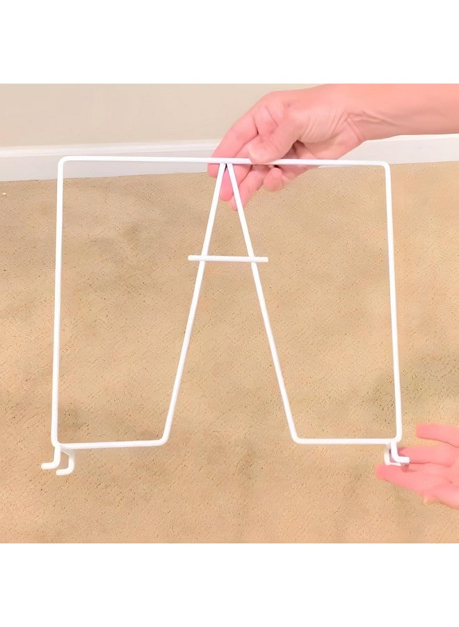 Evelots Wire Shelf Dividers -20 Pack- Closet Storage & Organization for Office/Pantry/Garage - Tall Shelf Separator - Easy Clip-No Tool - Solid Coated Steel - Image 2