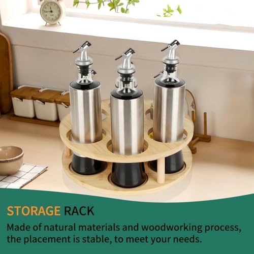 YWTOYS Large Water Bottle Organizer for Stanley 40 30 20oz Tumbler Cups, Kitchen Organizers and Storage for Stanley Cup Accessories, Beer bottle Organizer, Hold 6 Bottles - Image 4