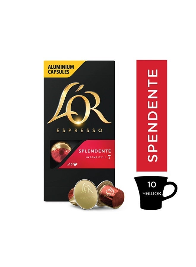 L'or lor espresso splendente 10 capsules - Image 1