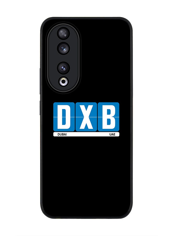 Stylizedd Rugged Black edge case for Honor 90 5G, Slim fit Soft Case Flexible Rubber Edges Anti Drop TPU Gel Thin Cover -  DXB Dubai - Image 1