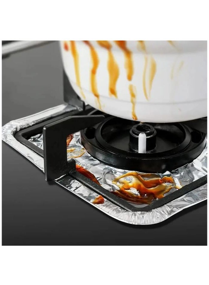 Gas Stove Aluminum Foil Protector 10pcs for Ramadan Iftar - Image 2
