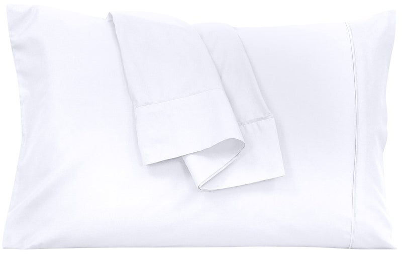 Royale Linens King Pillowcase Set of 2 - Bed Pillow Cover - 20"" x 40"" -White Pillowcases - 1800 Brushed Microfiber  Wrinkle & Fade Resistant - Soft & Cozy- King Size Pillow Case (White) - Image 4