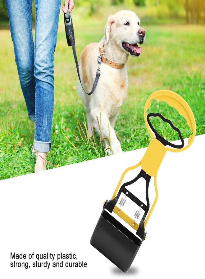Brrnoo Heavy Duty Dog Poop Scooper, Foldable Pet Waste Remover, with Long Handle for Easy Cleanup Jaw Clip for Puppies and Animals Waste Disposal - Image 3