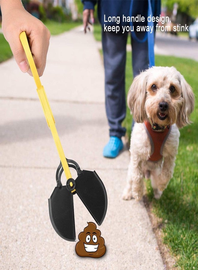 Brrnoo Heavy Duty Dog Poop Scooper, Foldable Pet Waste Remover, with Long Handle for Easy Cleanup Jaw Clip for Puppies and Animals Waste Disposal - Image 4