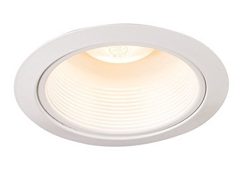 Juno Lighting 215W-WH 5-Inch Downlight Baffle White with White Trim - Image 2