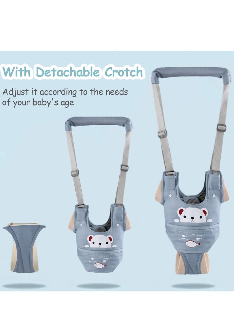 DOOKOO Walking Harness Handheld Baby Walker Assistant Belt with Baby Head Protector Baby Helmet for Crawling and Walking Baby Knee Pads  - Image 4