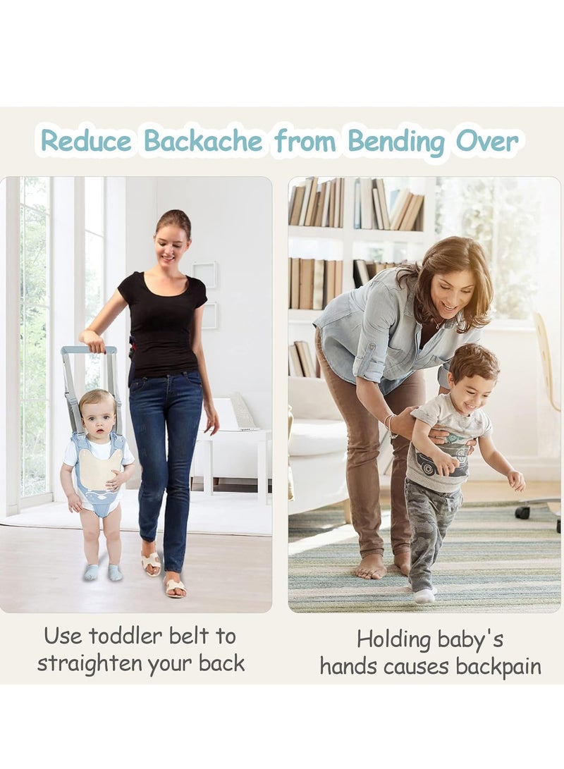 DOOKOO Walking Harness Handheld Baby Walker Assistant Belt with Baby Head Protector Baby Helmet for Crawling and Walking Baby Knee Pads  - Image 2