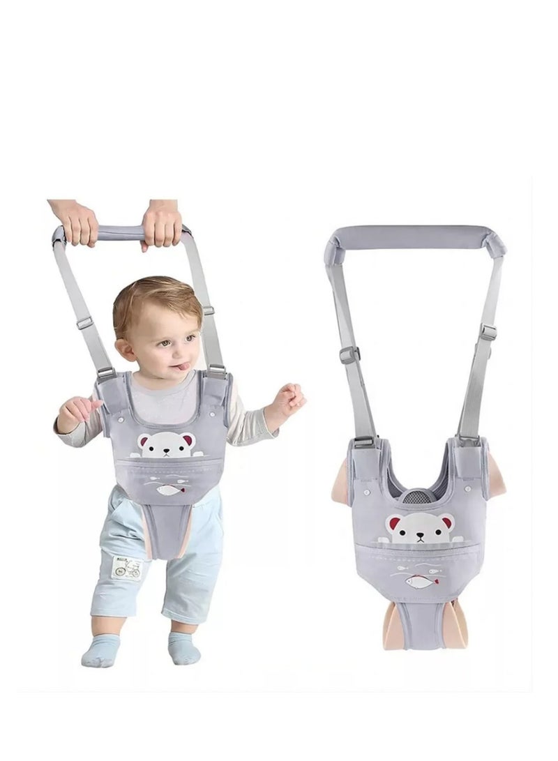 DOOKOO Walking Harness Handheld Baby Walker Assistant Belt with Baby Head Protector Baby Helmet for Crawling and Walking Baby Knee Pads  - Image 1
