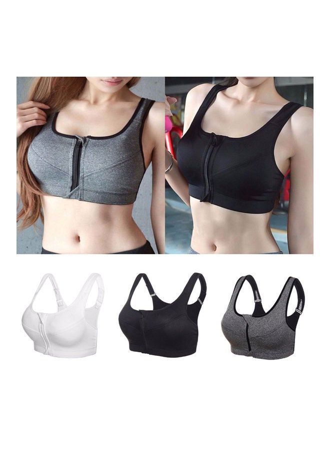 Nariele Women Breathable Wireless Sports Fitness Bra Vest Workout Running Yoga Underwear XLcm - Image 3