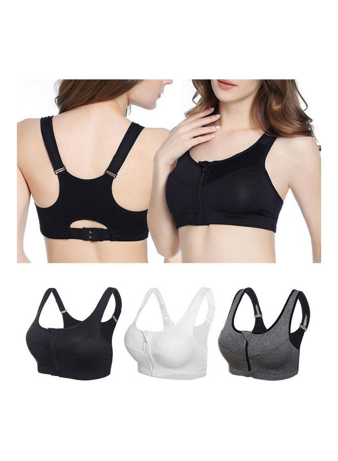 Nariele Women Breathable Wireless Sports Fitness Bra Vest Workout Running Yoga Underwear XLcm - Image 2