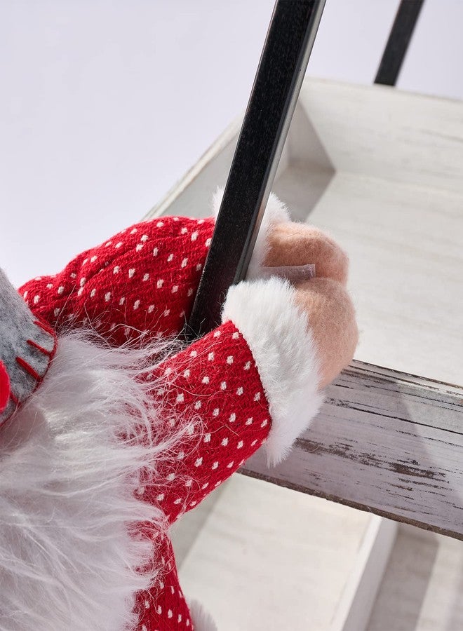 Mud Pie Hook and Loop Christmas Gnome Hanger, 14.75" x 9.25" - Image 3