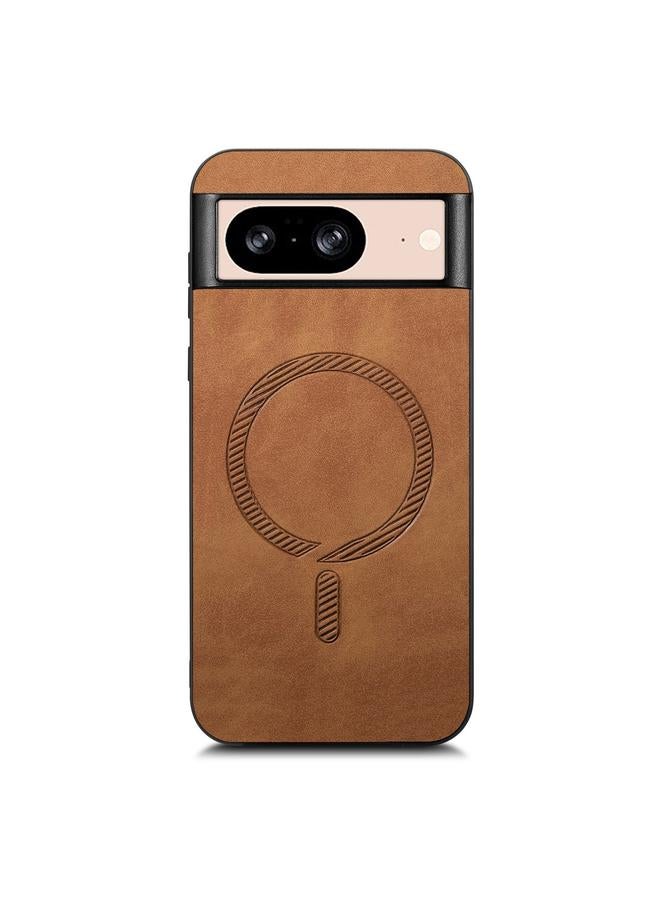 S-TOP Case For Google Pixel 9 / 9 Pro Retro Magsafe Magnetic PU Back Cover Phone Case - Image 3