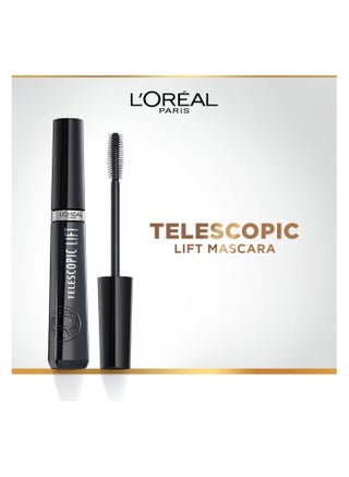 L'Oreal Paris Telescopic Lift Mascara - Length & Volume, Double Hook Brush, Lifts Lashes, Visibly Longer Lashes - pzsku/Z73884F2BA39BFFE644ECZ/45/_/1723369537/721e4a5b-c427-409d-a1eb-f53901ddd85e