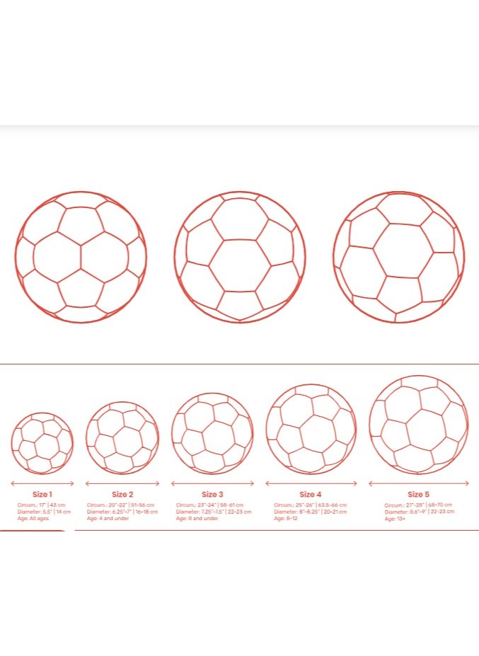 X8 BODY HARDWARE Size 5 Professional Soccer Ball, Official Match Football  - Image 3