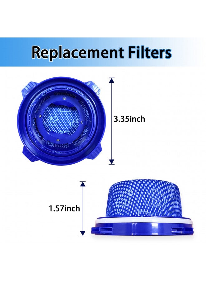 CauYien Jet 75 Vacuum Filters Replacement Parts 3 pack for SAMSUNG Jet 70 Jet 70+ Jet 75 Jet 75+ Jet 90 Jet 60 and VS9000RL Vacuum Cleaner.Washable Micro Filter Part Number:DJ97 02649A  - Image 2