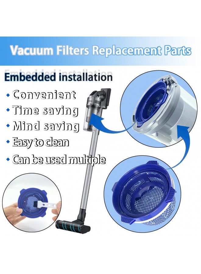 CauYien Jet 75 Vacuum Filters Replacement Parts 3 pack for SAMSUNG Jet 70 Jet 70+ Jet 75 Jet 75+ Jet 90 Jet 60 and VS9000RL Vacuum Cleaner.Washable Micro Filter Part Number:DJ97 02649A  - Image 3