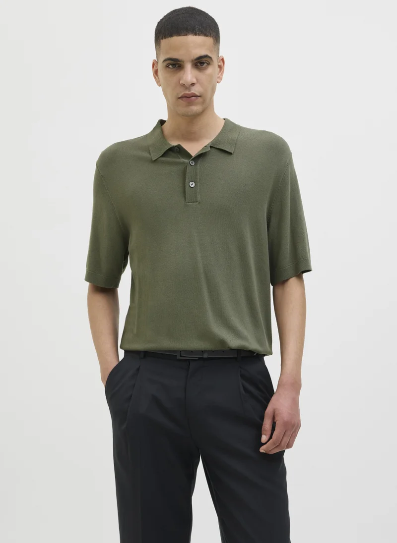 جاك اند جونز Knitted Polo