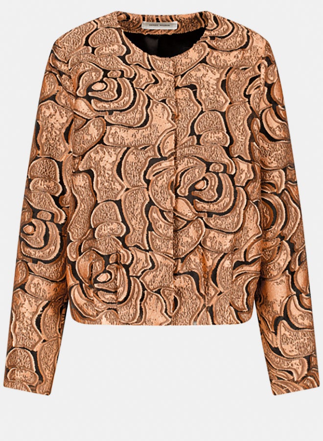 GERRY WEBER Blazer Jacket In Brocade Fabric - Image 4