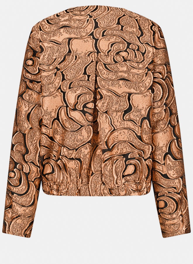 GERRY WEBER Blazer Jacket In Brocade Fabric - Image 5