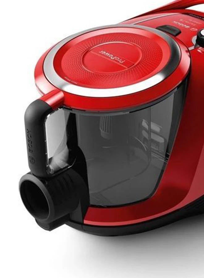 BOSCH Bagless Vacuum Cleaner 2.4 L 2200 W BGS412234A Red/Black - Image 4