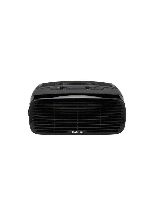 Holmes Holmes Desktop HEPA-Type , 3 Speeds plus Optional Ionizer small Air Purifier, HAP242B-U, Black  - Image 3