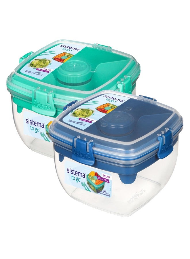 Sistema 1.1L Salad To Go Bento Box - Image 1