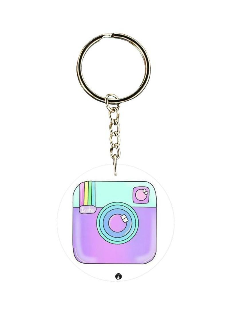 RKN Camera Printed keychain 