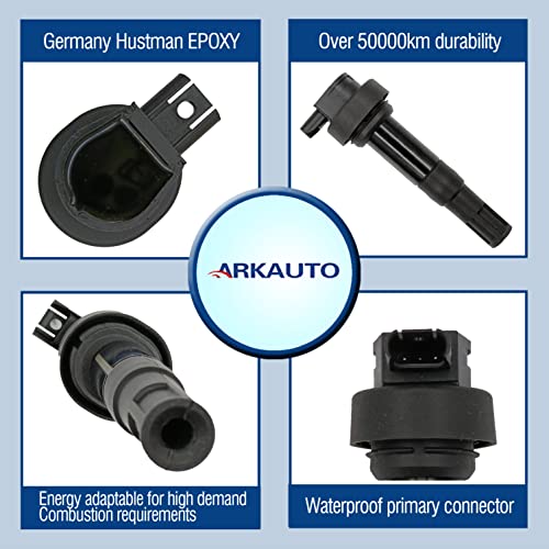 ARKAUTO MOTORCYCLE IGNITION COIL PACK OF 1 Compatible With BMW S1000RR S 1000 RR G310R G 310 R Replacement ARK-IG087401 771087401 771087402 12137710874 - Image 2