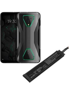 TIGER Replacement High-Quality Original Battery for Xiaomi Shark 3 – Black, Premium Lithium-Ion Cell, Long-Lasting Battery Life, Stable Power Delivery, Safe and Easy Installation, OEM-Compatible Internal Battery for Xiaomi Shark 3 Smartphones  - Image 1