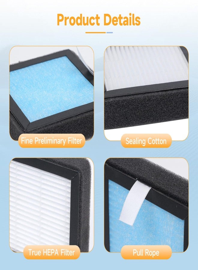Harebery 2-Pack Replacement Filters, Compatible with Safety 1st Fresh Clean Purifier - Image 5