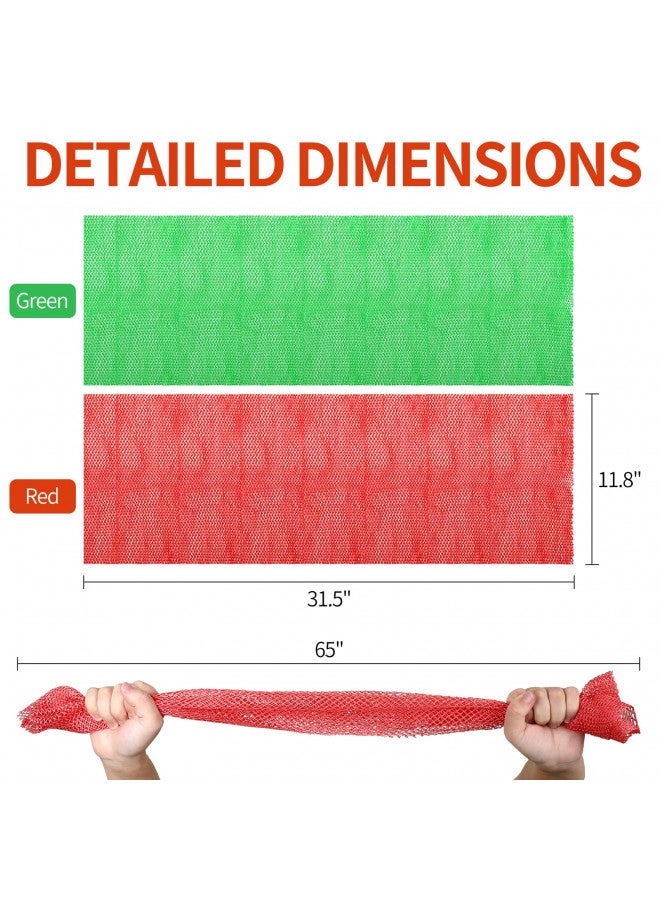 AbuQ 2 Pieces African net Sponge for exfoliating,African exfoliating net, African wash net, African Ghana Sapos scrubbing washcloth rag for Smoother Skin and Daily use (Pink Green) - Image 4